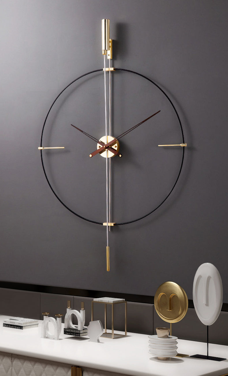 Luxury Empire Wall Clock - Art Decor