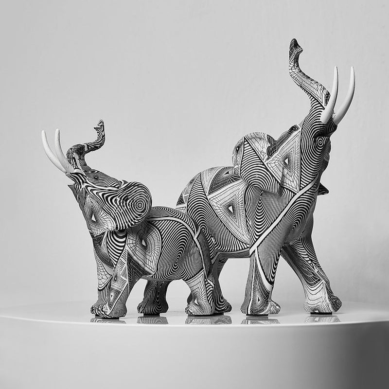 Cubist Elephants