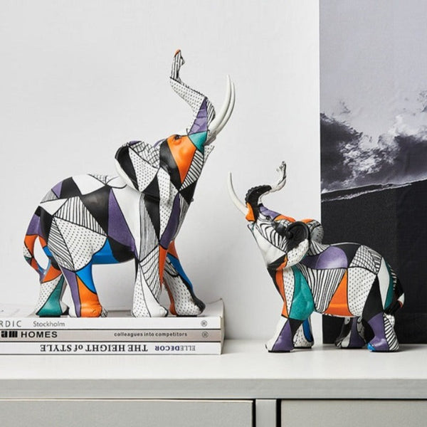 Cubist Elephants